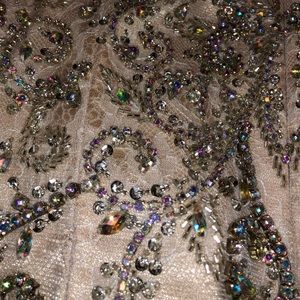 Mac Duggal Dresses - Custom MacDuggal Champagne Gown Mac Duggal Dresses - Custom MacDuggal Champagne Gown